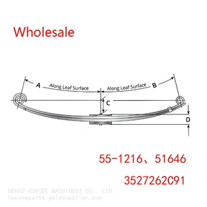 SRI 55-1216, 3527262C91, 51646 For NAVISTAR Front Leaf Spring Wholesale thumbnail-1