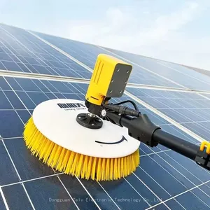 Portable High Efficiency Solar Panel Cleaning Brush Solar Panel Automatic Cleaning Brush Machine thumbnail-2