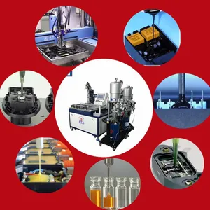 Automated 2 Part Epoxy Dispenser Equipment Glue Dispenser and Industrial Tunnel Oven Machine thumbnail-4