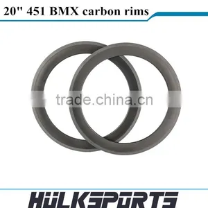 20er Carbon Folding Bike Wheel 20 Inch BMX Bike Carbon Wheel 20er Carbon Bmx Bike Rim thumbnail-1
