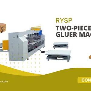 RYSP-2400 Two-pieces Paperboard Gluer Machine thumbnail-1