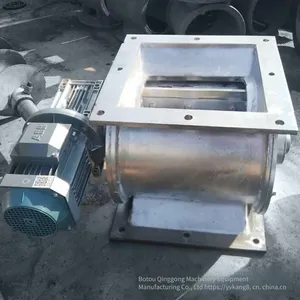 Customized Stainless Steel Star Discharger, Round Opening Feeder, Dust Removal Type Air Lock Valve, Impeller Feeder thumbnail-1