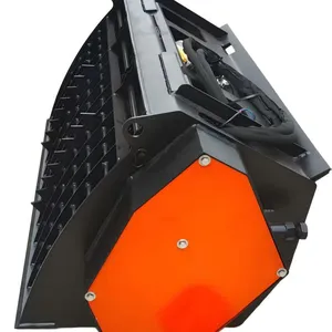 Skid Steer Loader Mounted Concrete Mixer Hydraulic Mixing Attachment thumbnail-1
