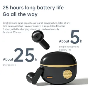 New Private Mold Bluetooth Earbuds H23 Half-In-Ear TWS Headphones thumbnail-5