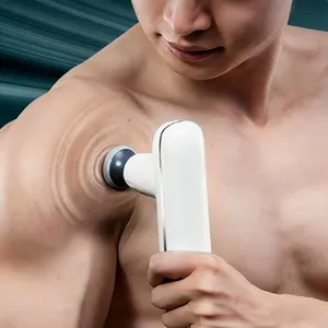Handheld 3-7 Gear Silent Massage Gun High Power Brushless Motor Fascia Gun Vendor thumbnail-1