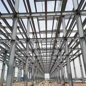 Prefabricated Steel Structure Workshop in China thumbnail-2