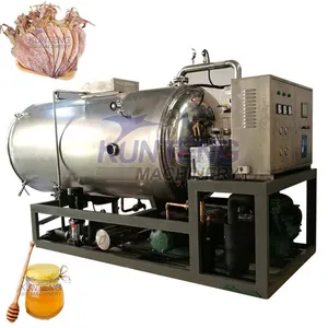 High Efficiency Jackfruit Strawberry Okra Vacuum Freeze-dryer Coffee Candy Freeze Drying Equipment EPC thumbnail-1