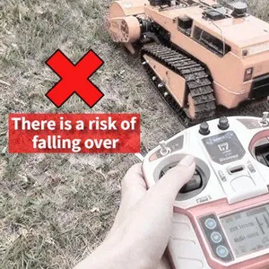 Farm Grass Cutting and Vegetation Clearing VTLM600 Gasoline Remote Brush Mower Crawler Lawn Mower Remote Control Cutter thumbnail-5