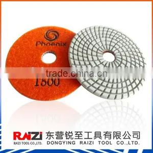 New 7 Step Wet Polishing Pads With Round Edge thumbnail-1