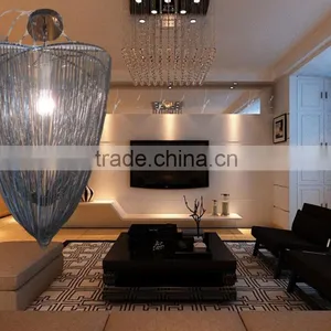 Chain Pendant Lamp and Decorative Hotel/home,New Design Chandelier for Wholesale Metal Chandelier Light thumbnail-5
