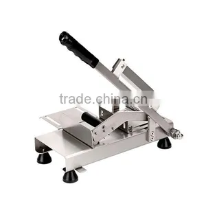 Full Stainless Steel Automatic Meat-sending Device Manual Meat Slicer Industrial Meat Slicing Machine for Home Use thumbnail-2