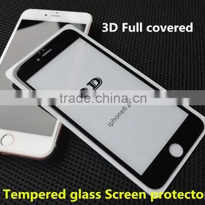Perfet Size!!100% Full Cover Tempered Glass Screen Protector With Samll Frame for Iphone 6 /6 Plus thumbnail-1