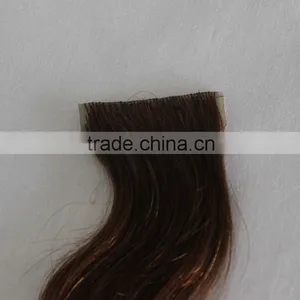 100% Remy India Human Hair PU Weaving Made in China With High Quality and no Shedding thumbnail-1
