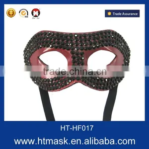 Custume Carnival Accessories HT-HF017 Plastic Half Face Party Eye Mask and Eye Mask thumbnail-1
