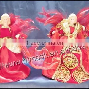 Custom High 14'',16'',18''24'',28'',36'' Fabric Decorative Ceram Angel Decorations Product of Yarn Manufacturing Company thumbnail-1