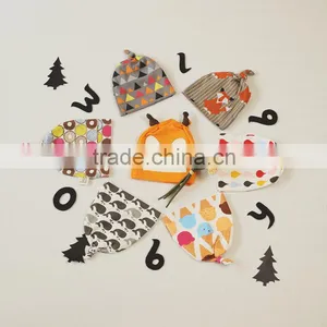 Fashion Australian Headwear Kids Hats European Style Baby Cotton Printing Hats and Cap thumbnail-4