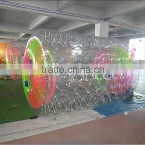 2013 Funny Inflatable Water Rolling Ball/ Water Walking Roller/ Water Roller Ball Price thumbnail-1