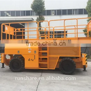 10m Adjustable Scissor Lift Platform thumbnail-3
