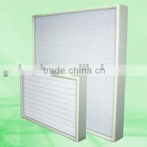 Supply High Quanlity FRS-UW Mini-pleat Ultra Low Penetration Air Filter for Clean Room thumbnail-1