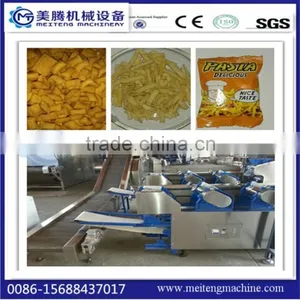 Fully Automatic Low Cost Fried Hot Sale Wheat Flour Chips Snack Machine thumbnail-1