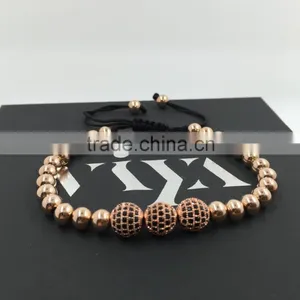 Newest Fashion Beads Man Wrap Bracelet and Braided Rope Bracelet thumbnail-2