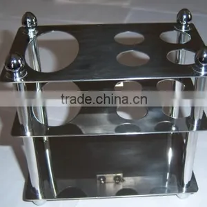 Hot Sale 3 Layer Square Stainless Steel Shower Cubicle Cup Holder thumbnail-2