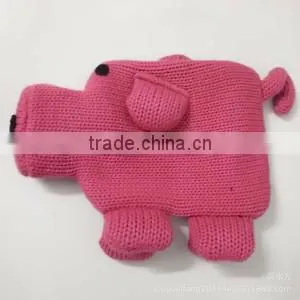 New Desigh Cute Animal Pig Hot Water Bottle Cover thumbnail-1