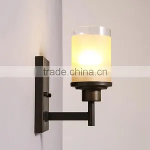 Led Wall Lamp Modern for Home Hotel and Metal Wall Light Glass Wall Lamp China Supplier thumbnail-1