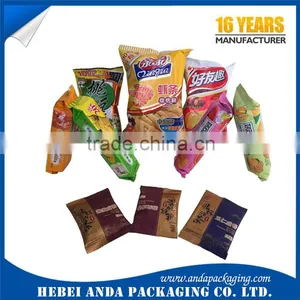 Custom Matte Cookie Packaging Film Roll /printed Aluminum Foil Cookie Bag thumbnail-6