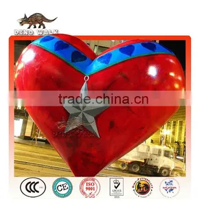 Fiberglass Love Heart Valentine Decorations thumbnail-1