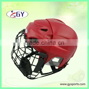 Safety Ice Hockey Helmet With Wire Cage Face Mask thumbnail-1
