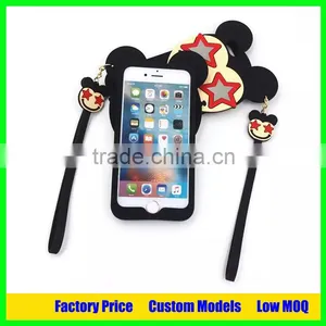 Mickey and Micney Silicone Mobile 3d Phone Case for Apple Iphone 6s Cell Phone Cover Case Back Cover thumbnail-6