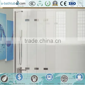 Folding Bathtub Shower Screen thumbnail-1