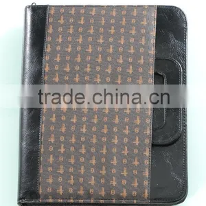 China Supplier Good Quality Custom A4 Leather Folder thumbnail-2