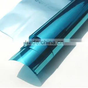 Safety Privacy Blue and Silver Building Film Similar to Llumar Window Film thumbnail-1