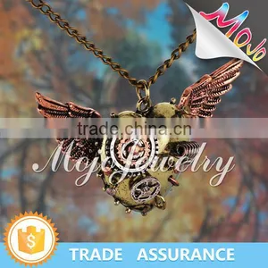 Wholesale Fantastic Unusual Design 18K Gold Pendant Necklace thumbnail-3