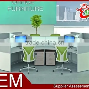 2015 China Wholesale Modular Office Furniture 6 Person Partition Workstation M1572 thumbnail-1