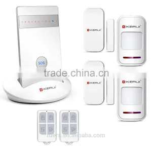 Kerui G15 Based Wireless GSM Alarm Systrm Support Four Language APP&SMS Waring Support Security Alarm System thumbnail-1