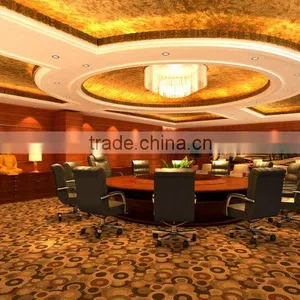 Hotel Red Printed Carpet Wall to Wall Carpet thumbnail-6