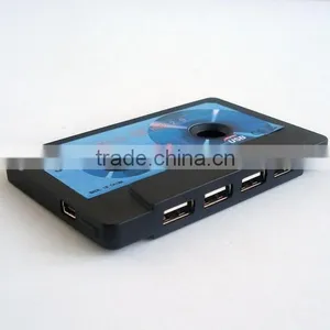 2.0 High Speed Cassette Shape 4 Port USB HUB thumbnail-5