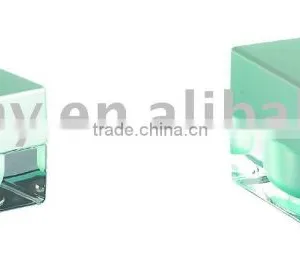Square Shaped Acrylic Cosmetic Cream Jar thumbnail-1