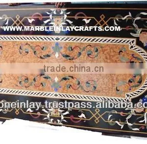 Dining Room Tables With Inlay Work thumbnail-1