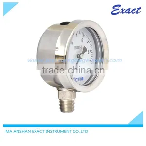All Stainless Steel Oil Pressure Gauge Screw Type thumbnail-1