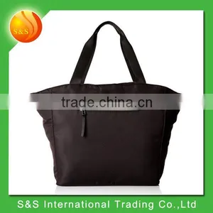 Simple Design Black Polyester Hand Bag Women's Tote Bag thumbnail-1