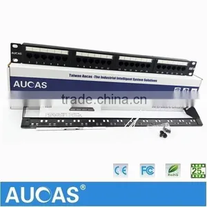 12/24/48 Ports,1U 19''+LED Light Loaded,UTP Cat5e/cat6 Patch Panel thumbnail-5