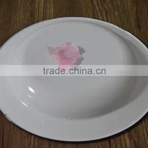 Logo Decal Acceptable Soup Plate thumbnail-2