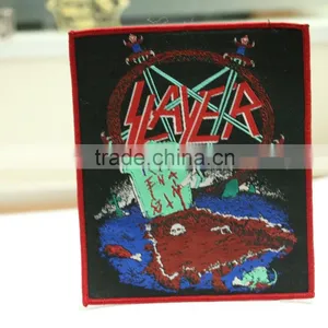 Cheapest Woven Label Patch Machine,Woven Label For Clothing,Embroidery Printed Patches thumbnail-3