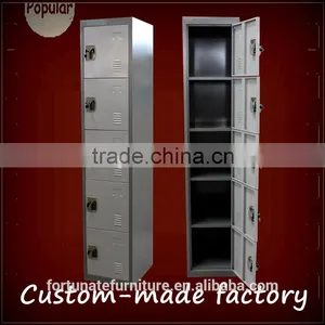 Single 5 Doors Employee Steel Metal Storage Cabinet Locker thumbnail-1
