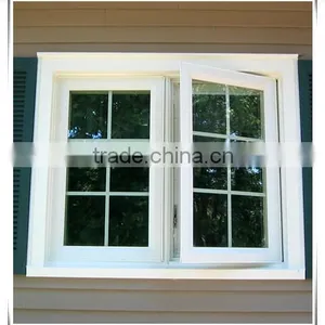 Attractive Price New Genre Pvc Iron Window Grill Design and Casement Window thumbnail-5