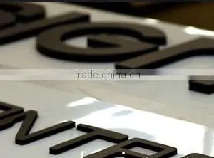 Mini Word Crystal LED Signage Small Letter Door Sign Fashionable 3D Full Lightingfor Indoor thumbnail-1